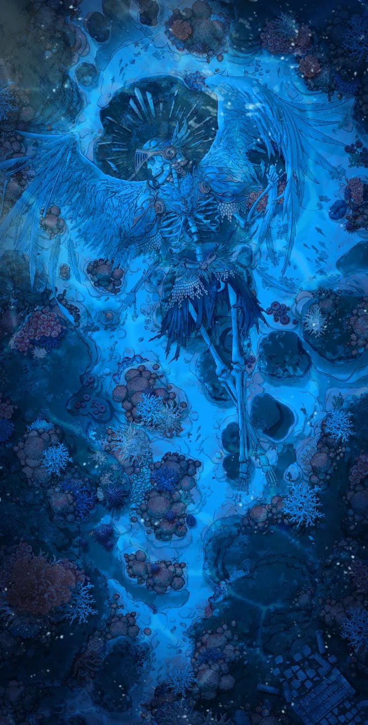 Dead Angel Reef map, Underwater variant
