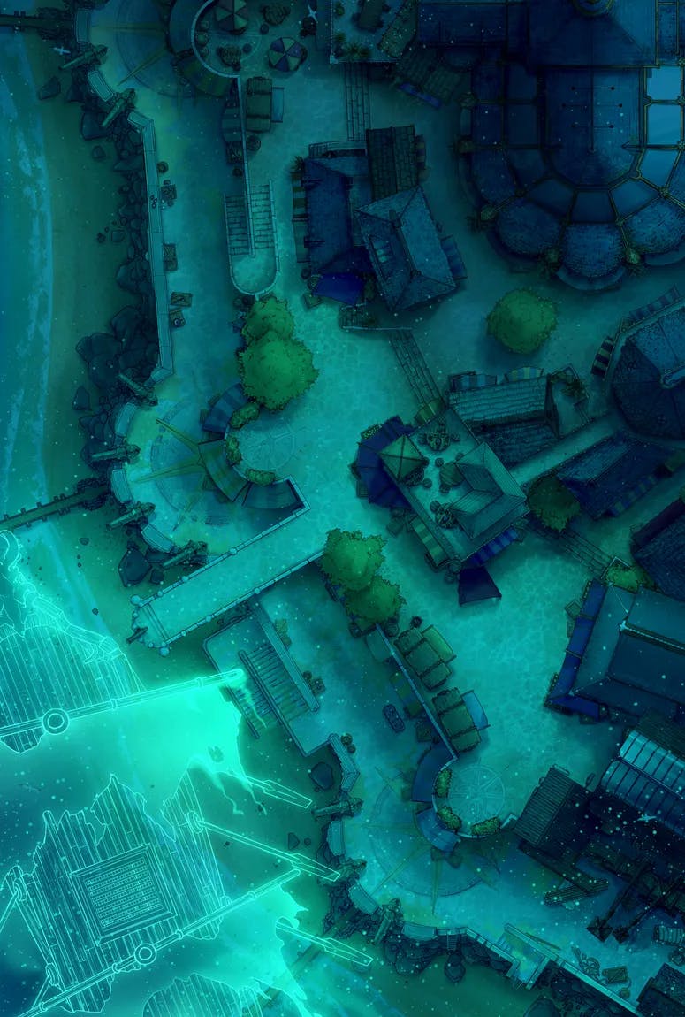 Beach Town map, Ghost Ship variant thumbnail