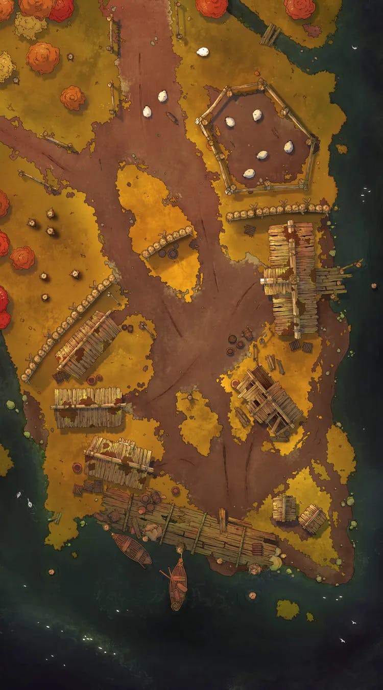 Iron Age Hamlet map, Autumn variant thumbnail