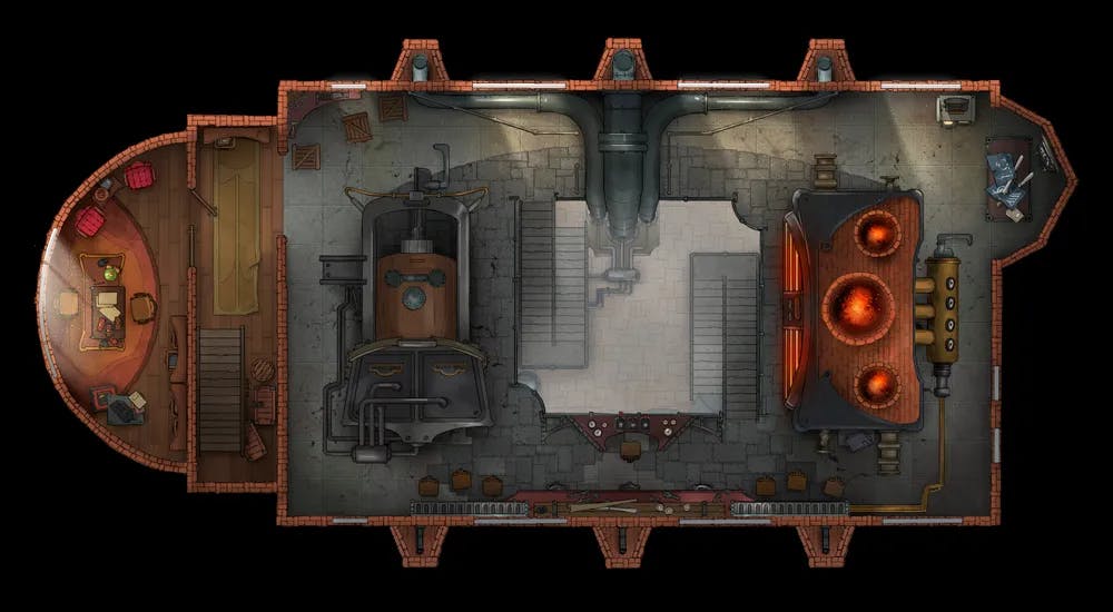 Steam Factory map, Original Floor 2 variant thumbnail