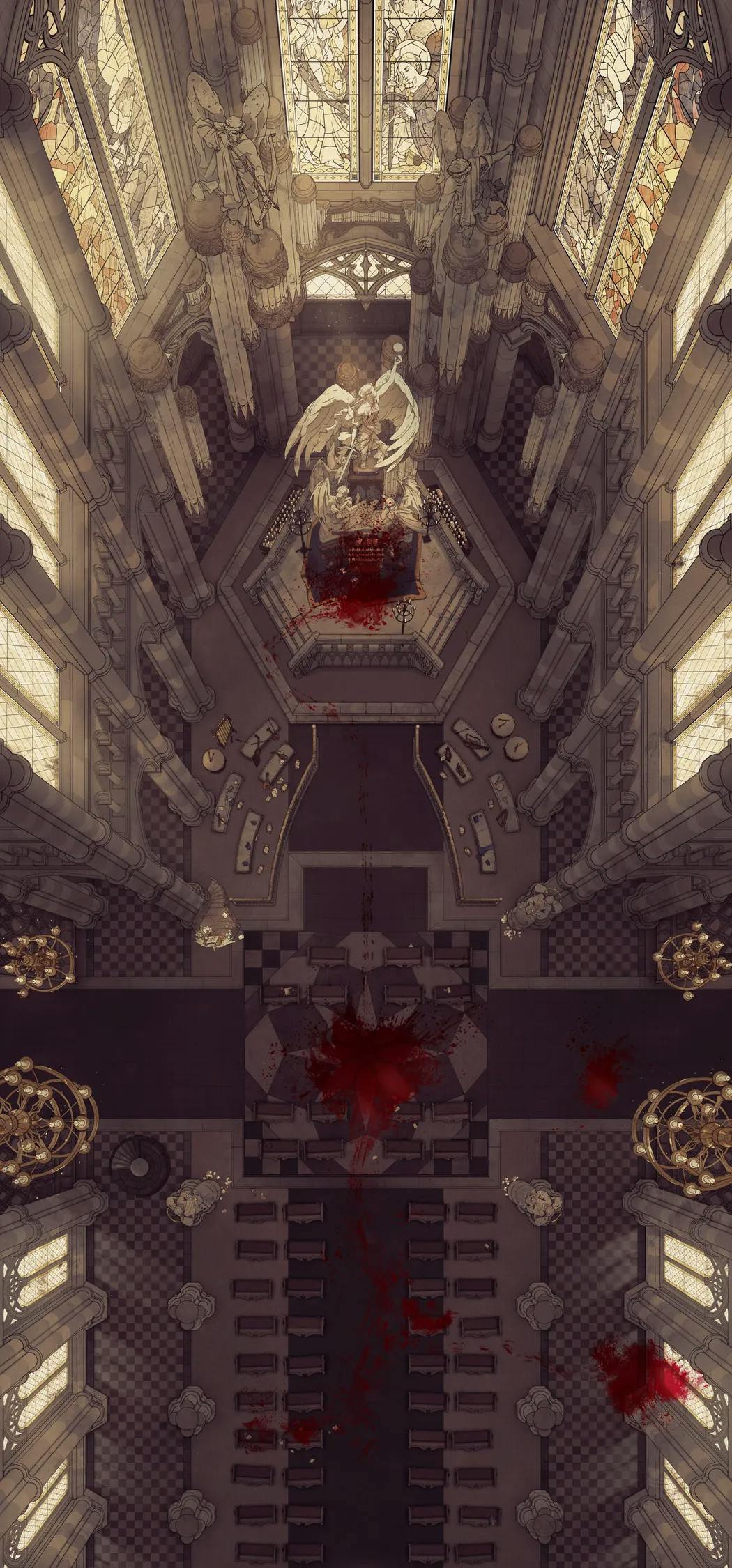 Grand Cathedral Interior map, Massacre variant thumbnail