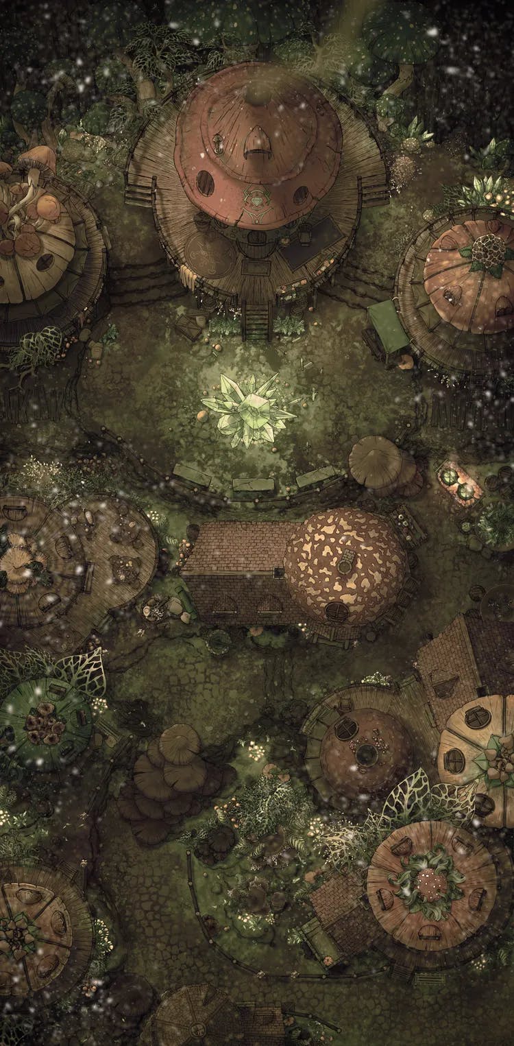 Gnome City Centre map, Spore Storm variant thumbnail
