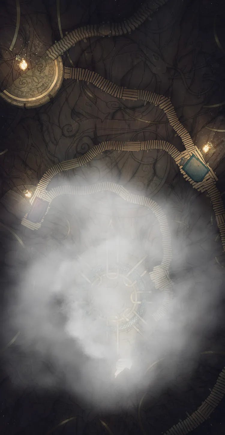 Yggdrasil Trunk map, Rising Fog 02 variant thumbnail
