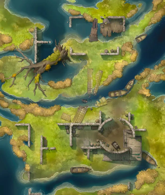 Smuggler's Fen map, Summer variant thumbnail