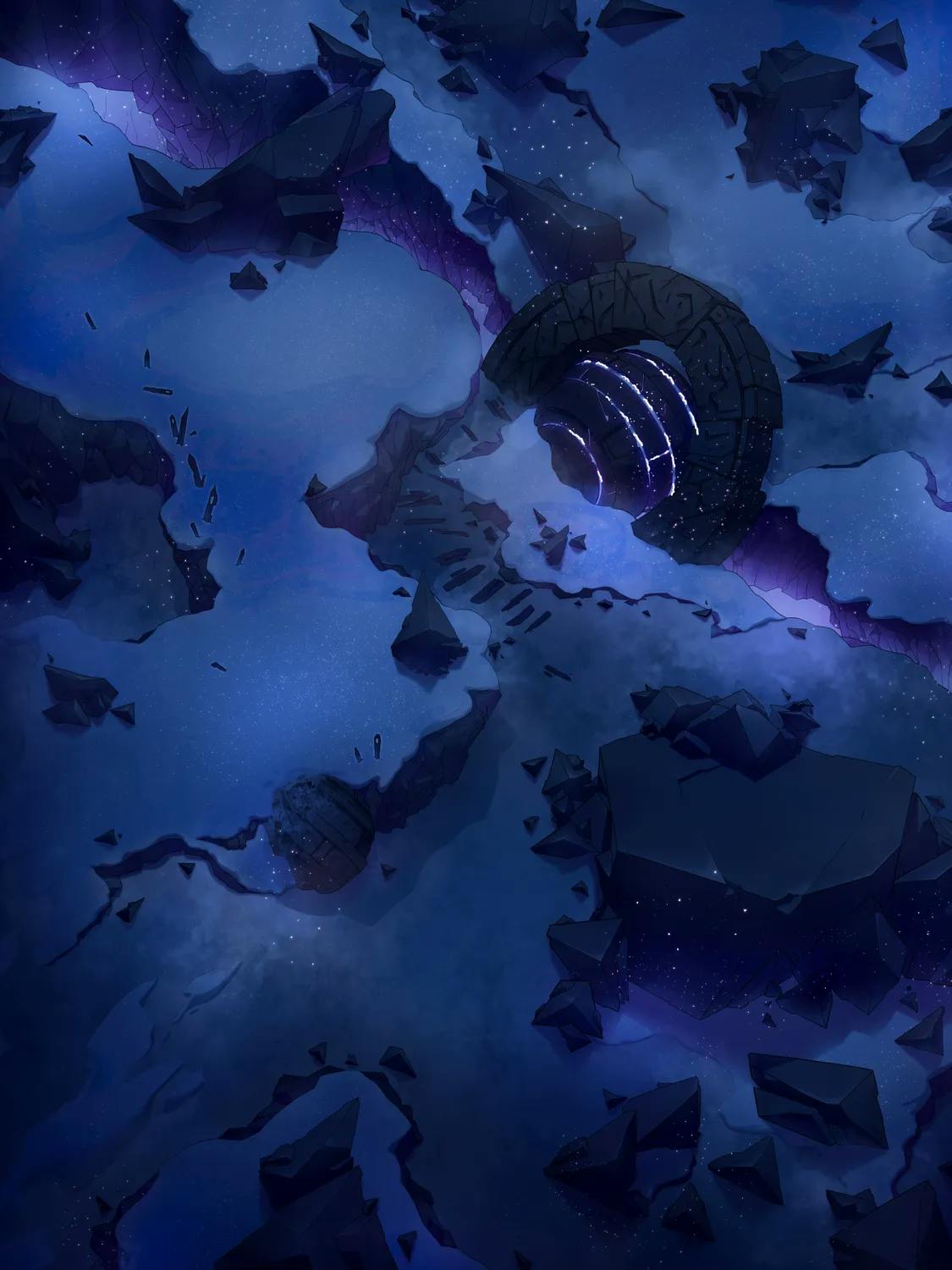 Megalith Gate map, Phase 1 Night variant thumbnail