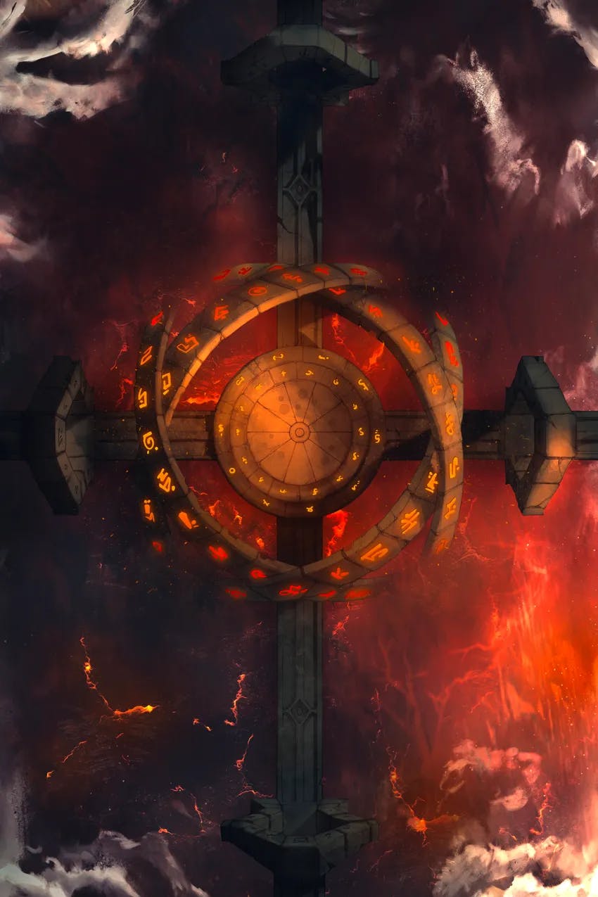 Celestial Gate map, Hell variant