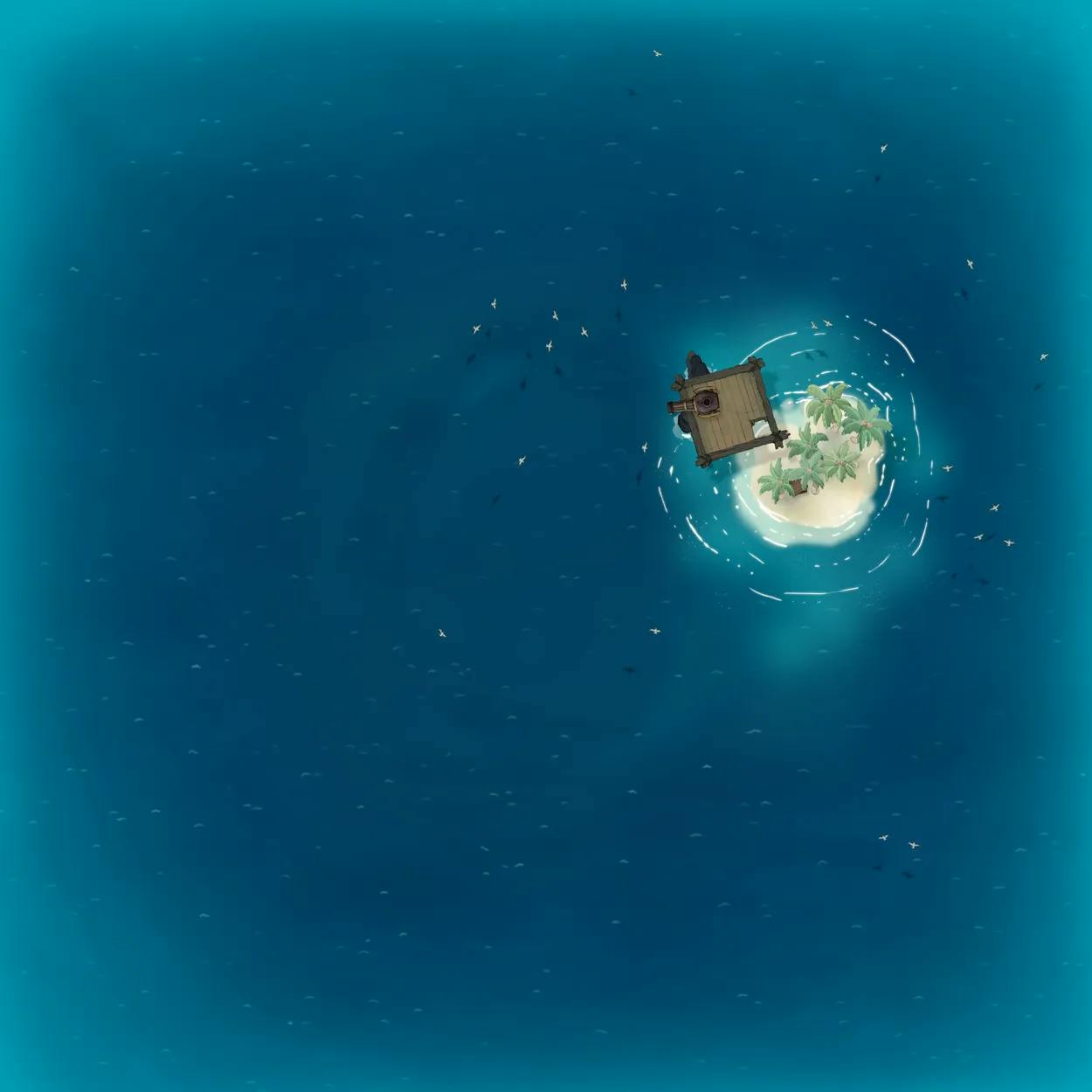 Open Ocean map, Desert Island 5 variant thumbnail