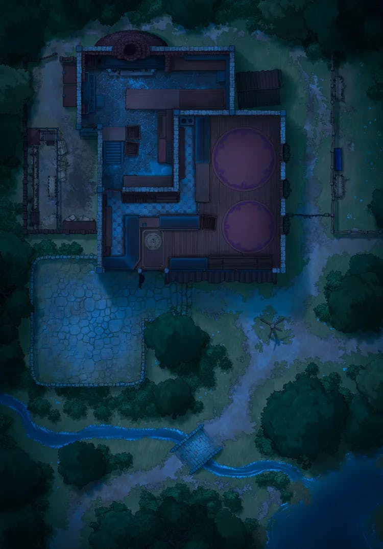 Village Bakery map, Empty Night variant thumbnail
