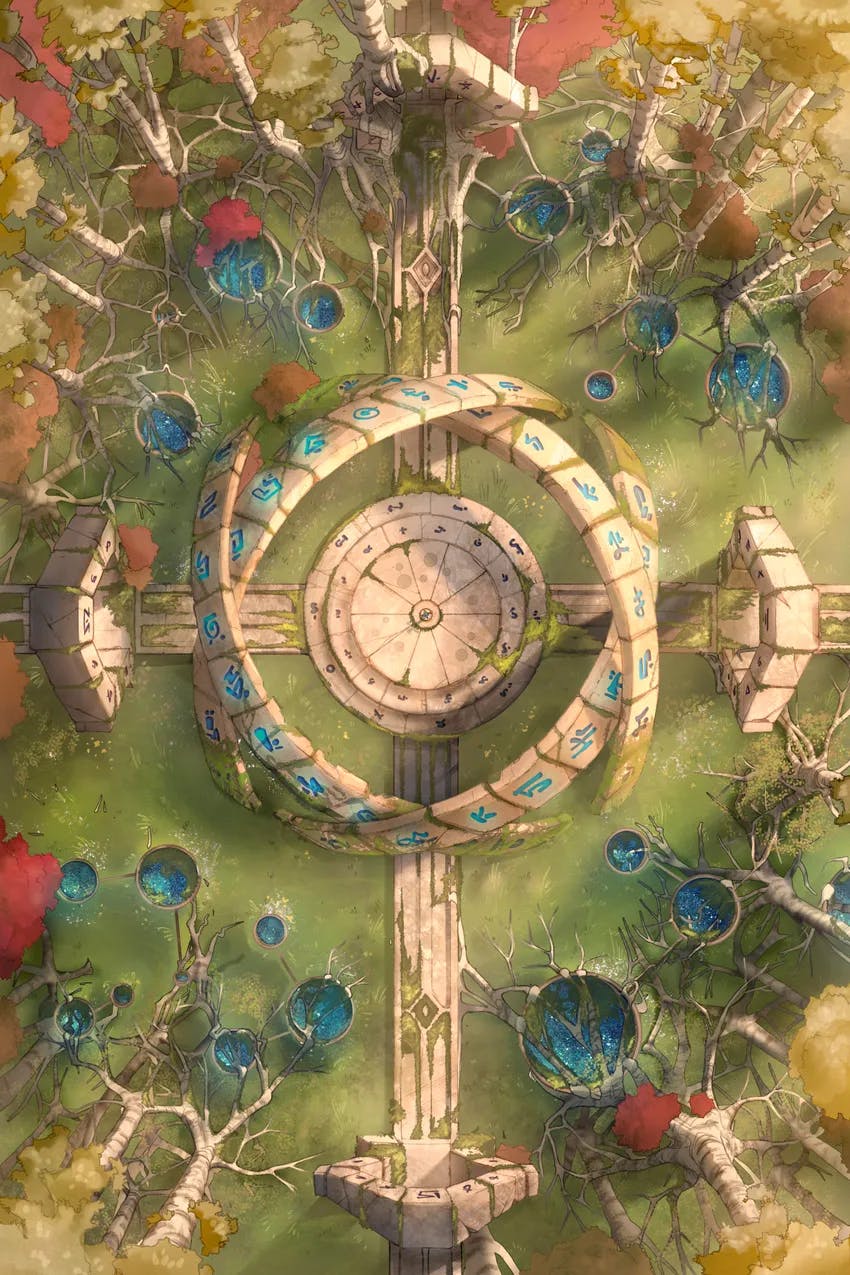 Celestial Gate map, Sword Day variant thumbnail
