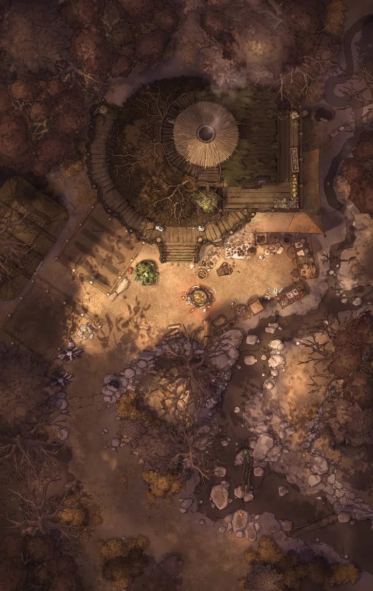 Hidden Witch's Hut map, Drought variant thumbnail