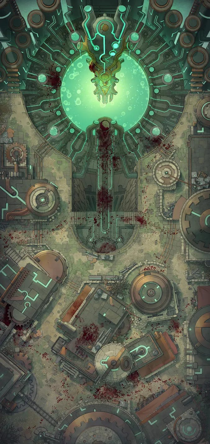 Warforged City Centre map, Massacre variant thumbnail