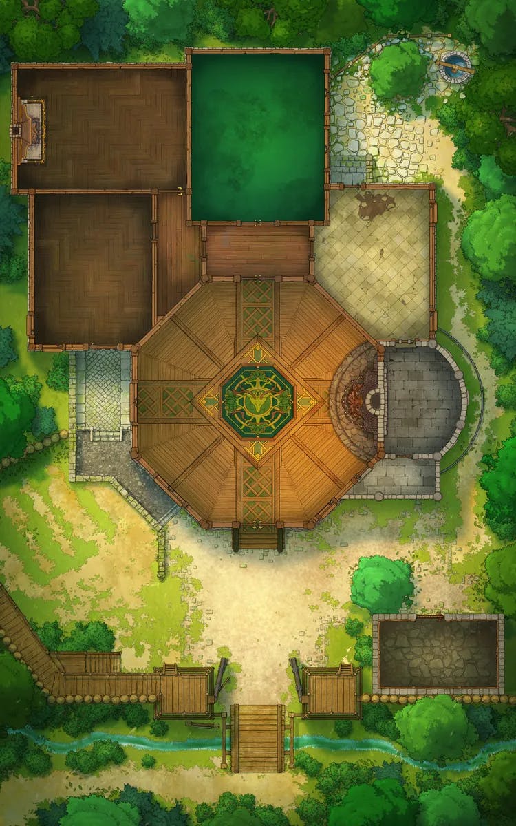 Village Hunting Guild map, Empty Day variant thumbnail
