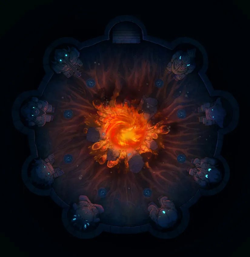 Deep Sea Hatching Chamber map, Hell Gaze variant thumbnail