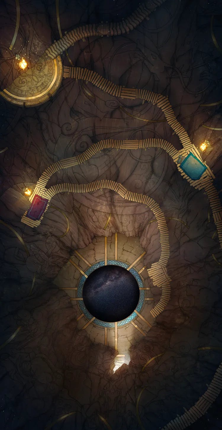 Yggdrasil Trunk map, Astral Hole variant