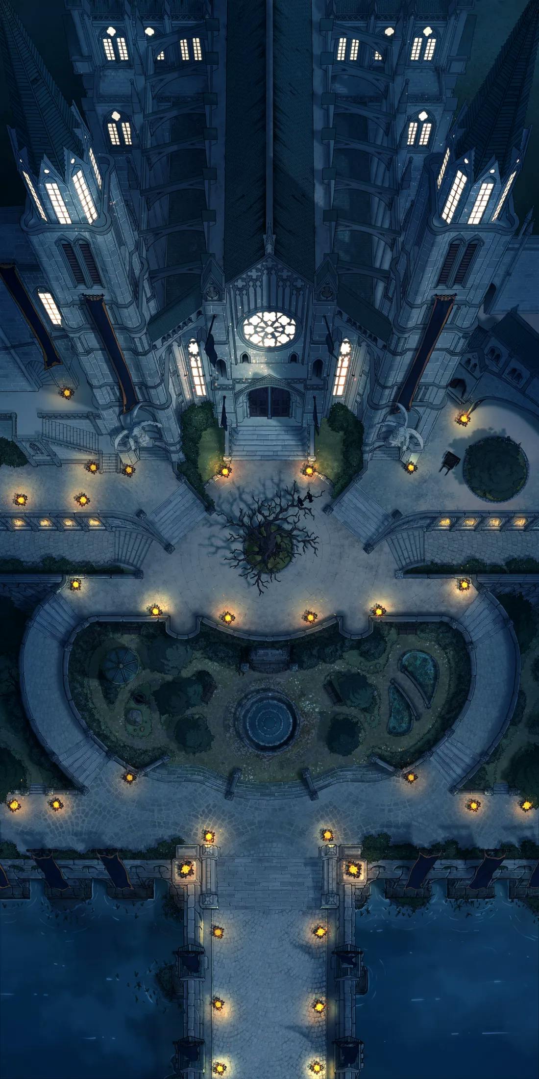 Grand Cathedral map, Night Fully Lit variant thumbnail