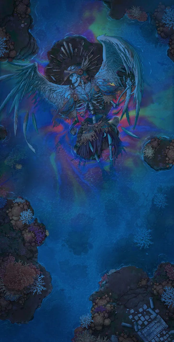 Dead Angel Reef map, Hightide Night variant thumbnail