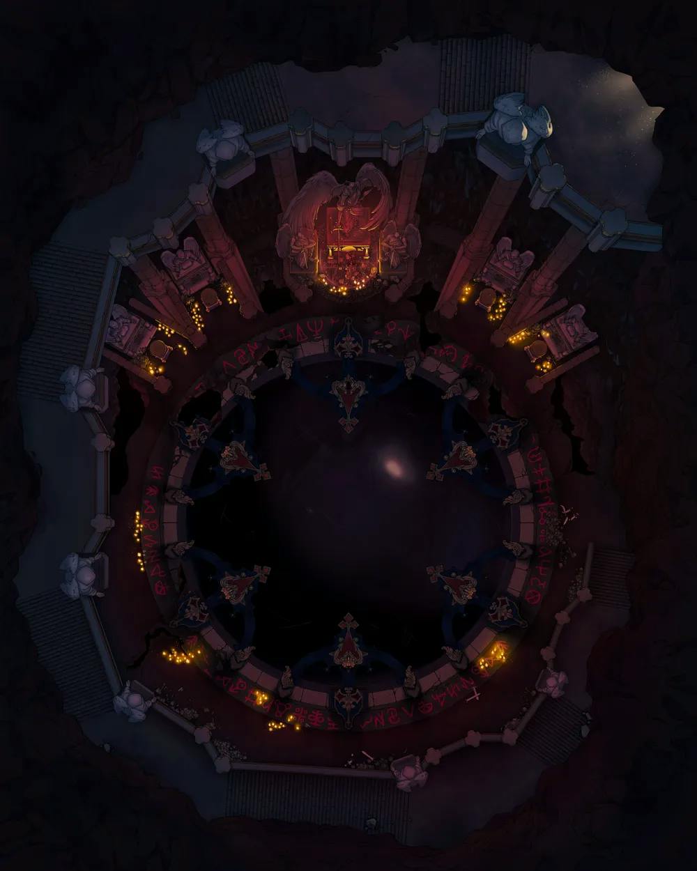 Lich Catacomb map, Inert variant thumbnail