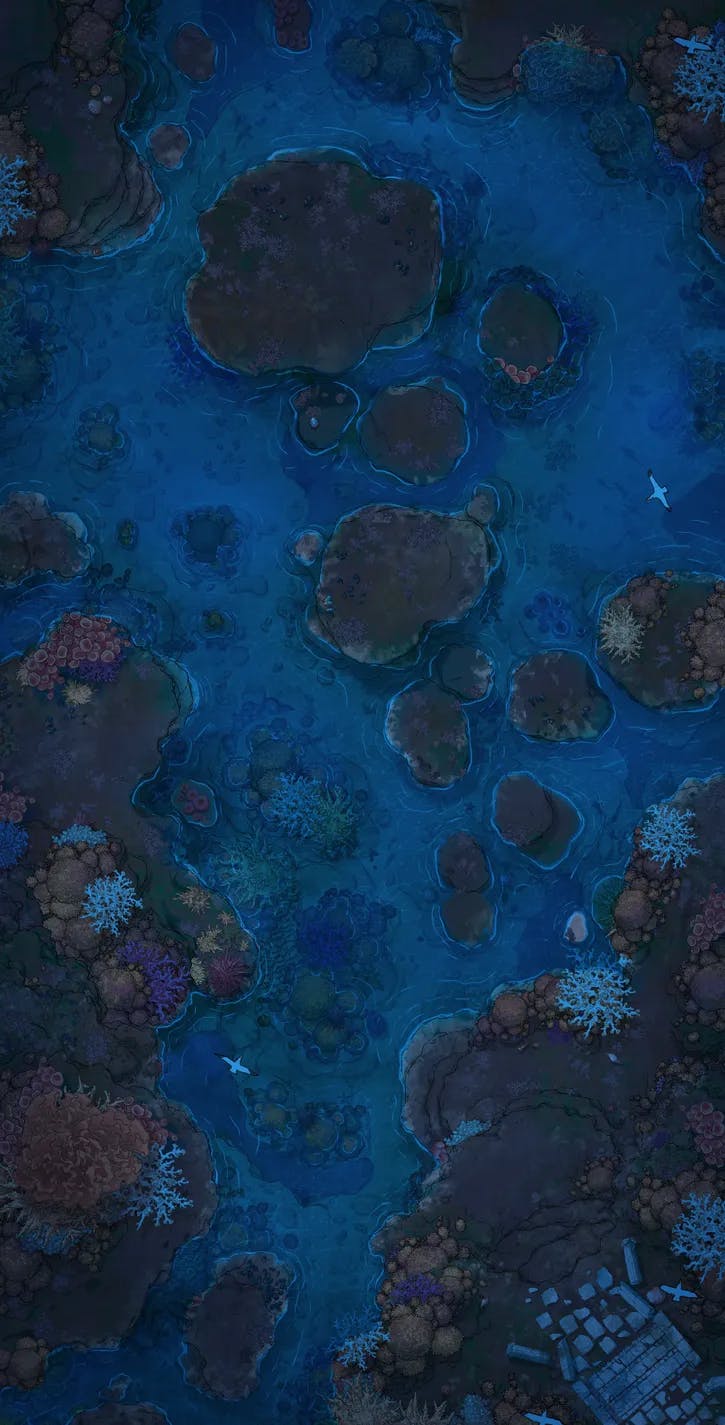 Dead Angel Reef map, Original No Angel Night variant thumbnail