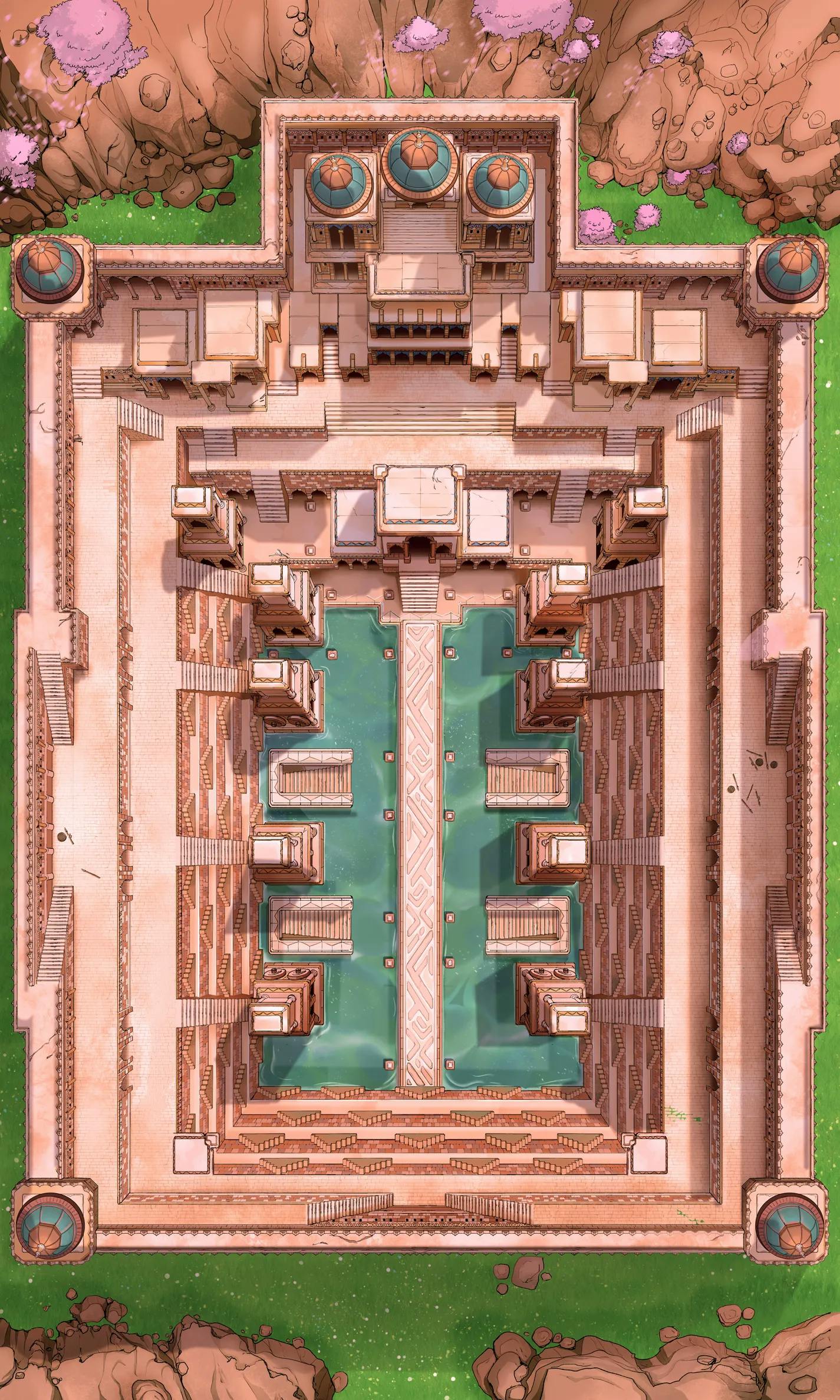 Ancient Stepwell map, Spring variant thumbnail