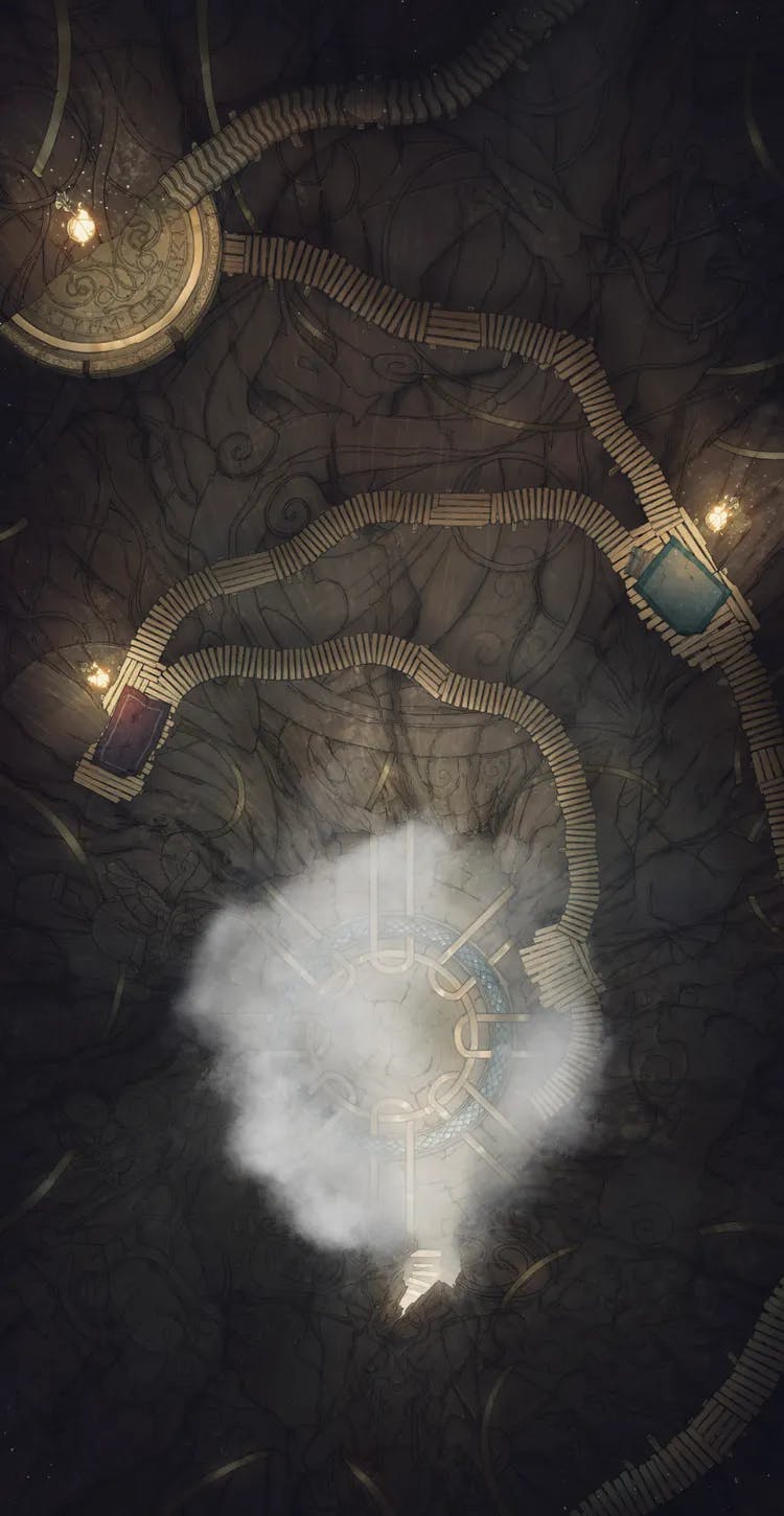Yggdrasil Trunk map, Rising Fog 01 variant