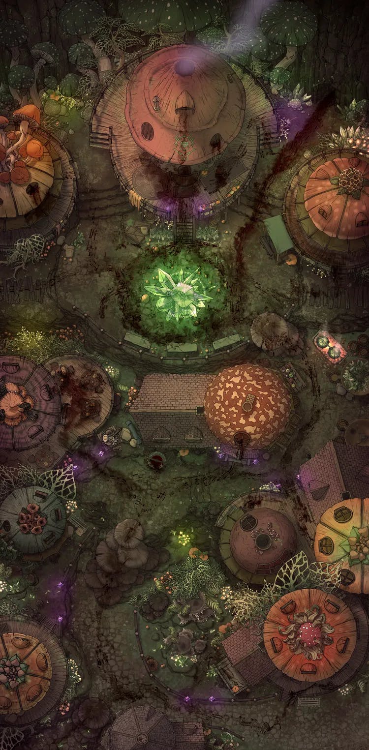 Gnome City Centre map, Massacre variant thumbnail