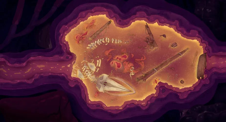 Kraken Stomach map, Original variant