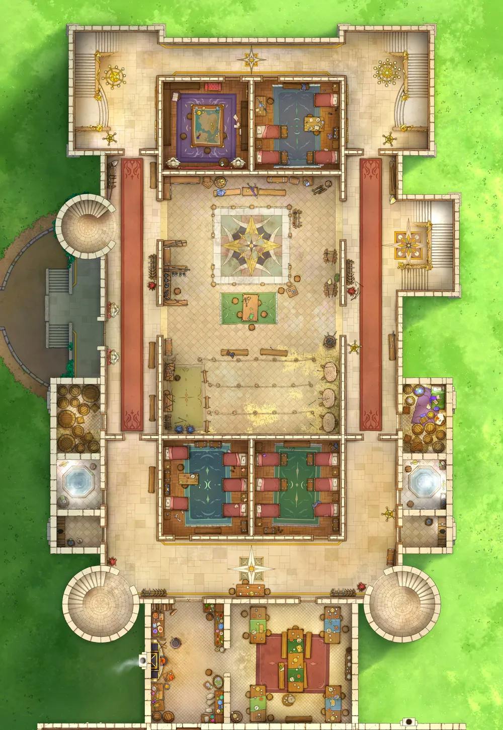 Palace Guard Chambers map, Grass variant thumbnail