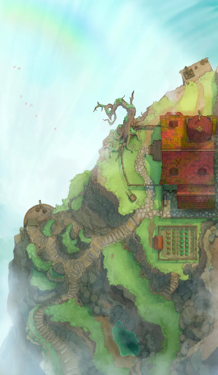 Wonderful Wizard Waterfall map, Original Day variant thumbnail