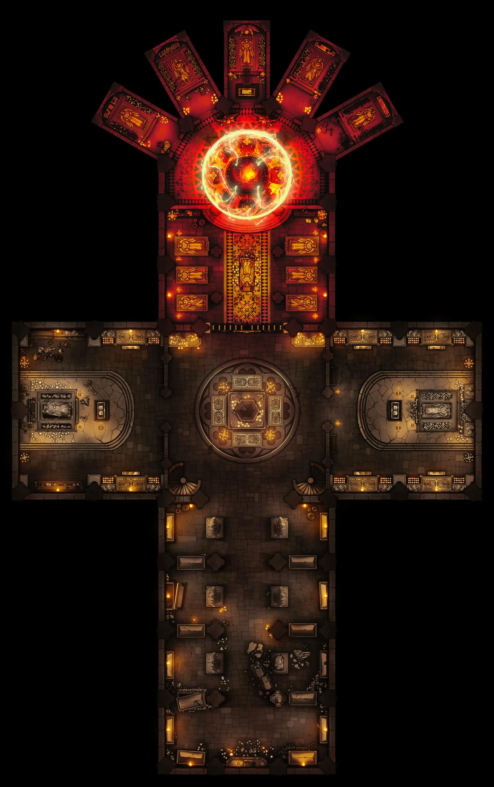 Grand Cathedral Crypt map, Ritual variant thumbnail