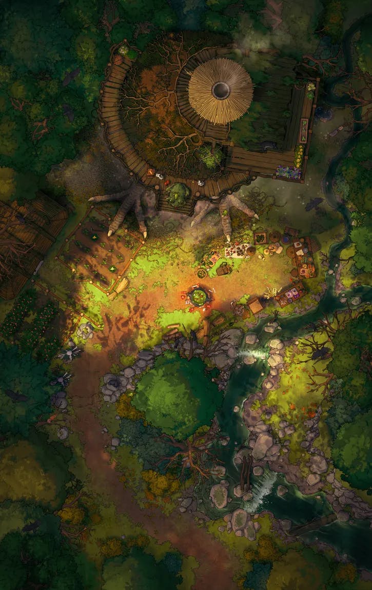 Hidden Witch's Hut map, Baba Yaga's Return variant thumbnail