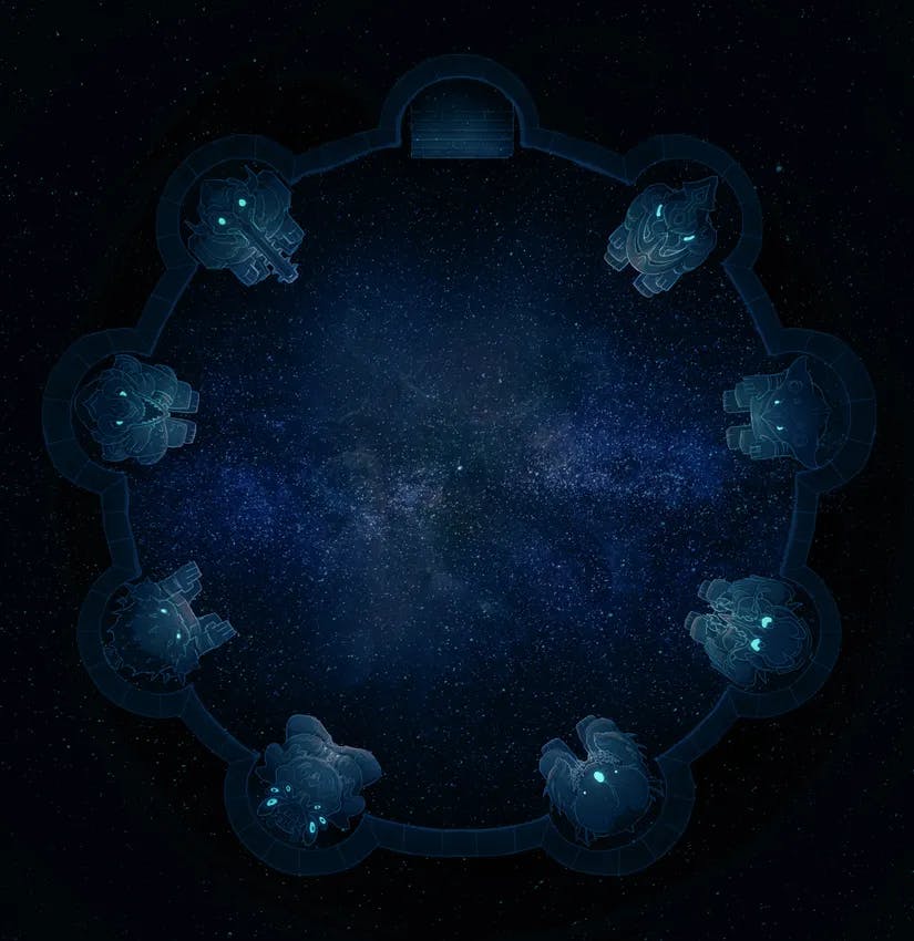 Deep Sea Hatching Chamber map, Astral variant