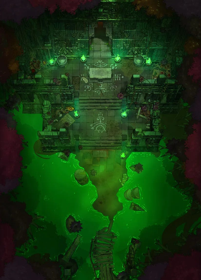 Jungle Temple Entrance map, Open Toxic variant thumbnail
