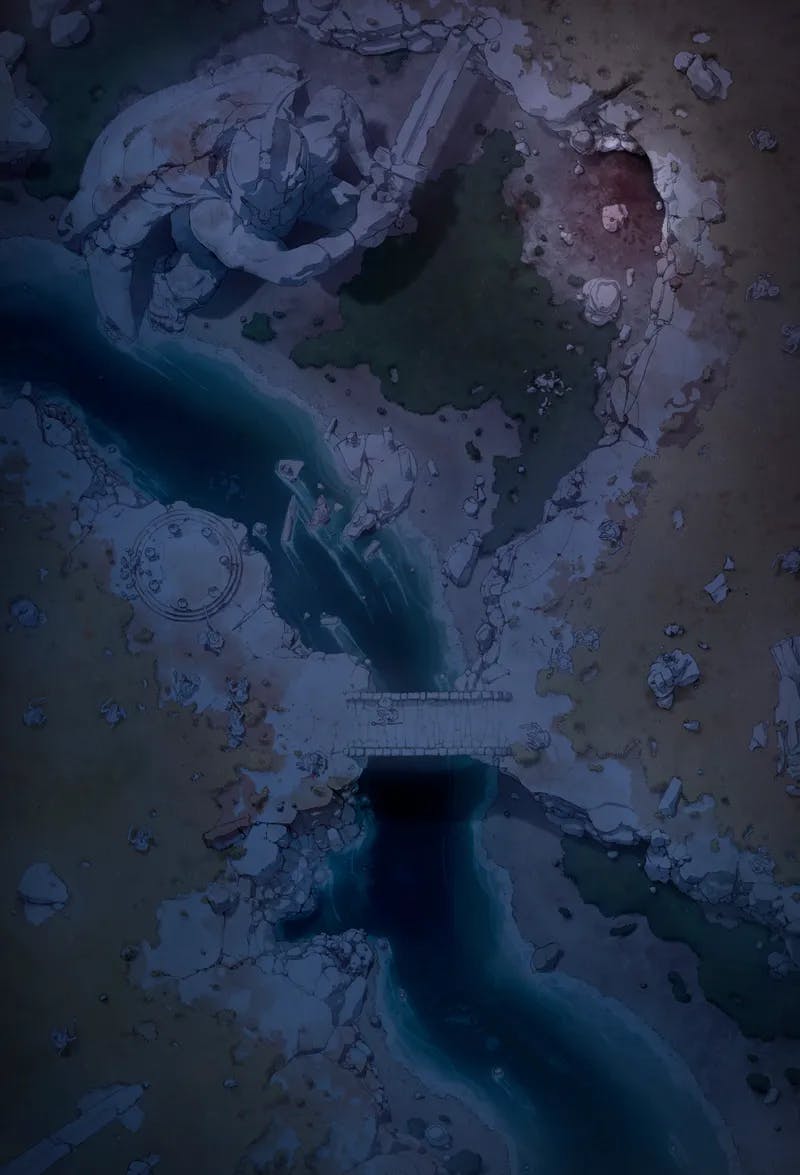 Medusa's Wake map, Bloody Cave Night variant thumbnail