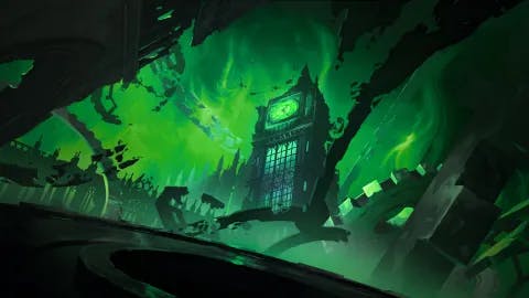 Chrono Chaos Ruins map, Emerald variant