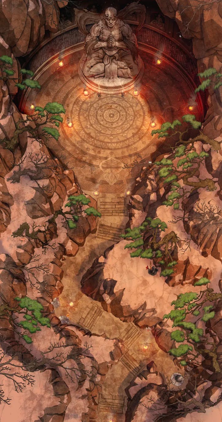 Cave Temple map, Summer variant thumbnail