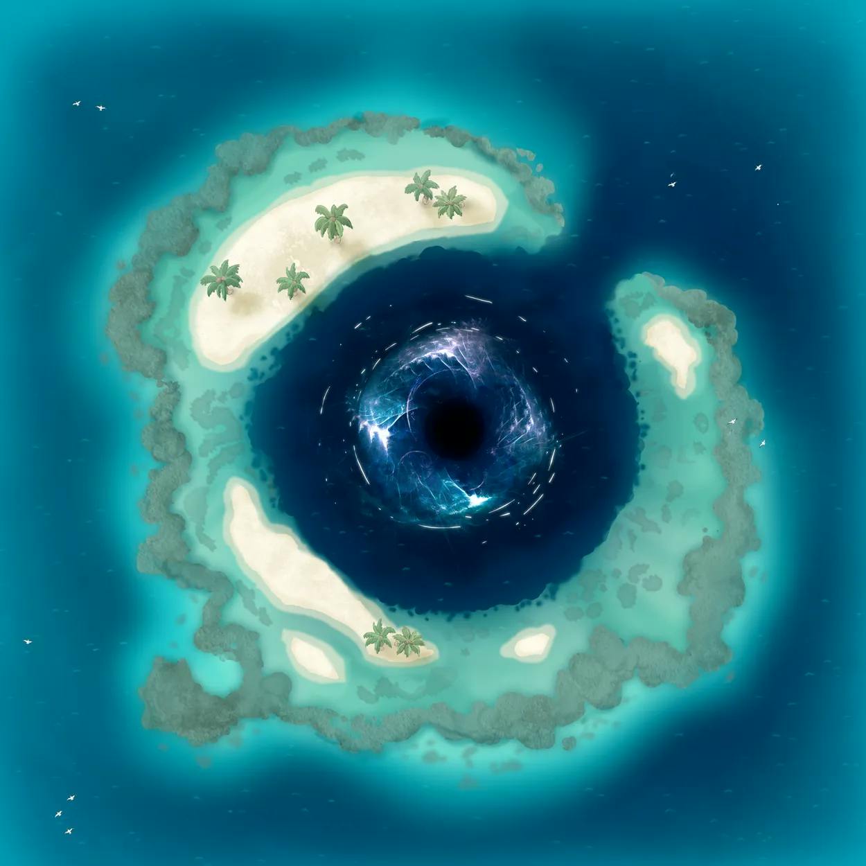 Open Ocean map, Eye Of The Ocean variant thumbnail