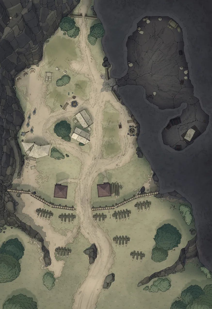 Rebel Camp map, Abandoned variant thumbnail
