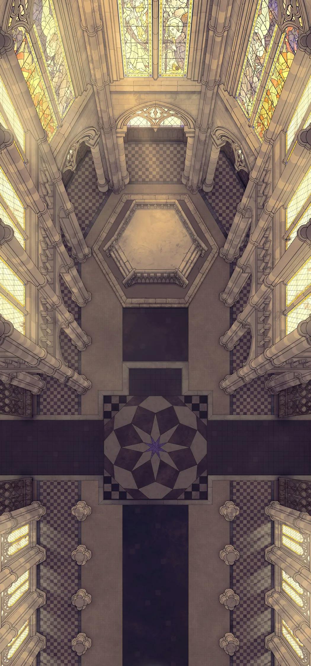 Grand Cathedral Interior map, Empty Day variant thumbnail