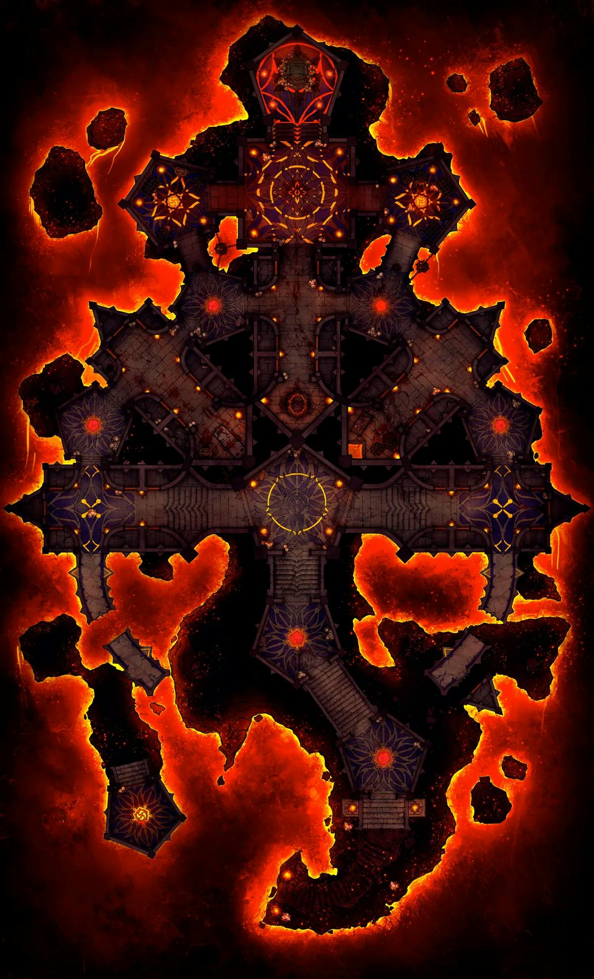 Hellfire Prison map, Illumination variant thumbnail