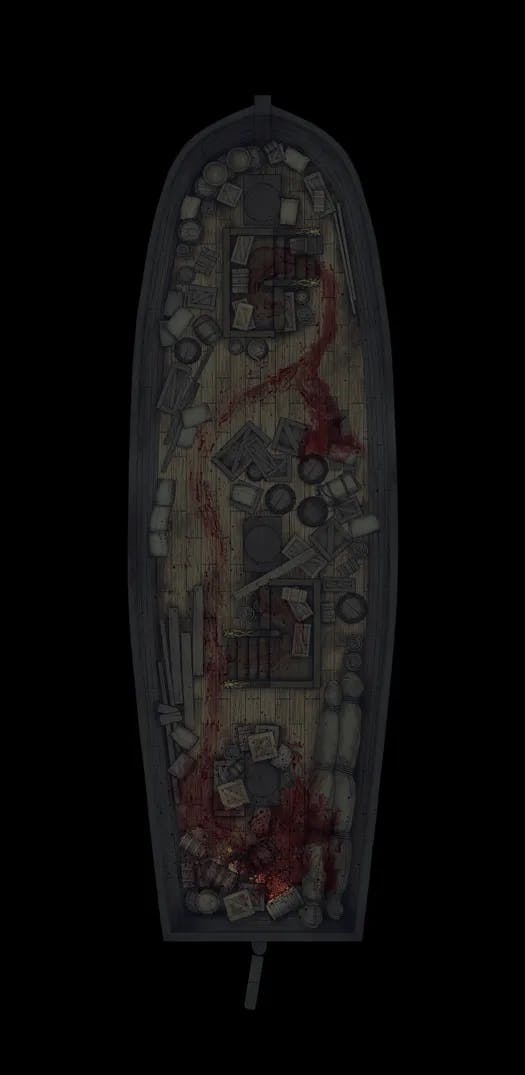 Haunted Ghost Ship Interior map, Massacre Lower Deck variant thumbnail