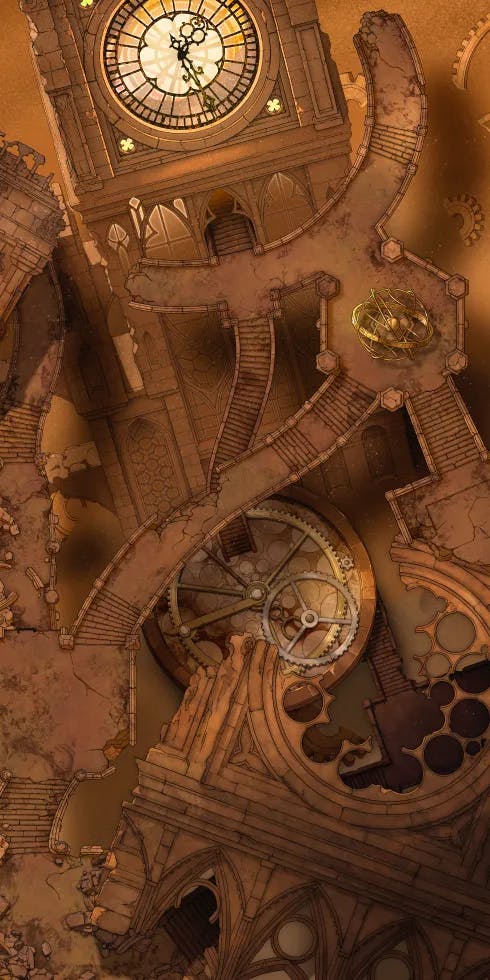 Chrono Chaos Ruins map, Sands of Time Day variant thumbnail