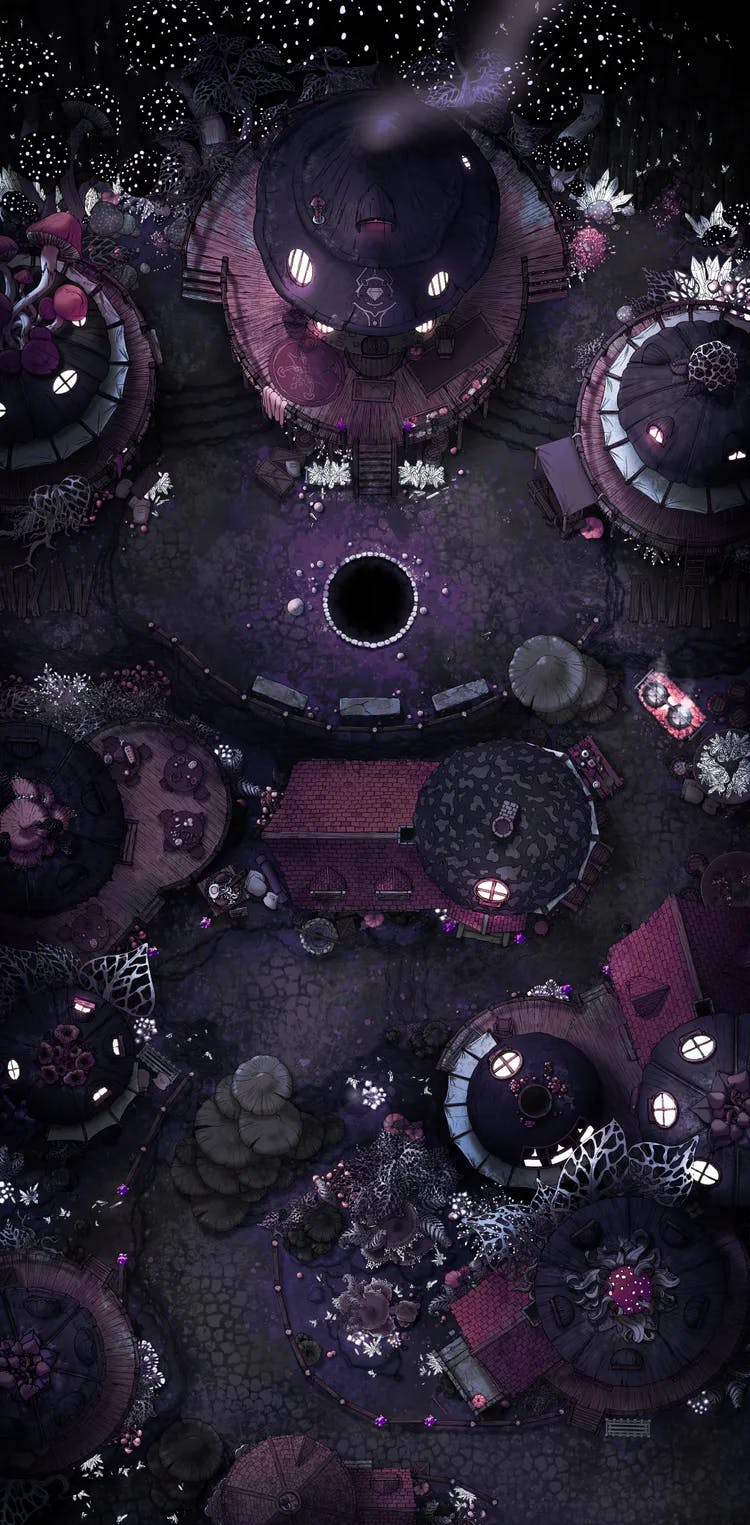 Gnome City Centre map, Underneath the Dark variant