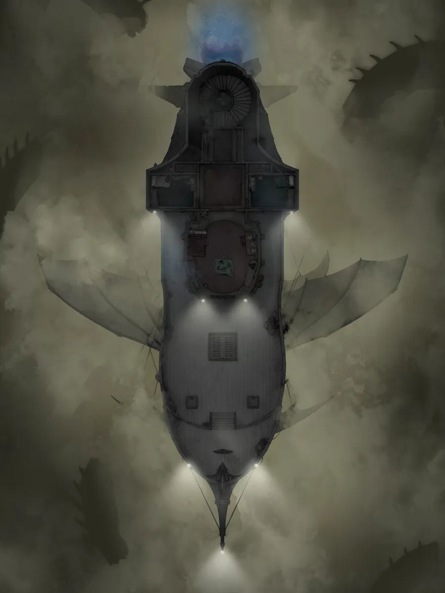 Airships! map, Fog Beasts Deck variant thumbnail