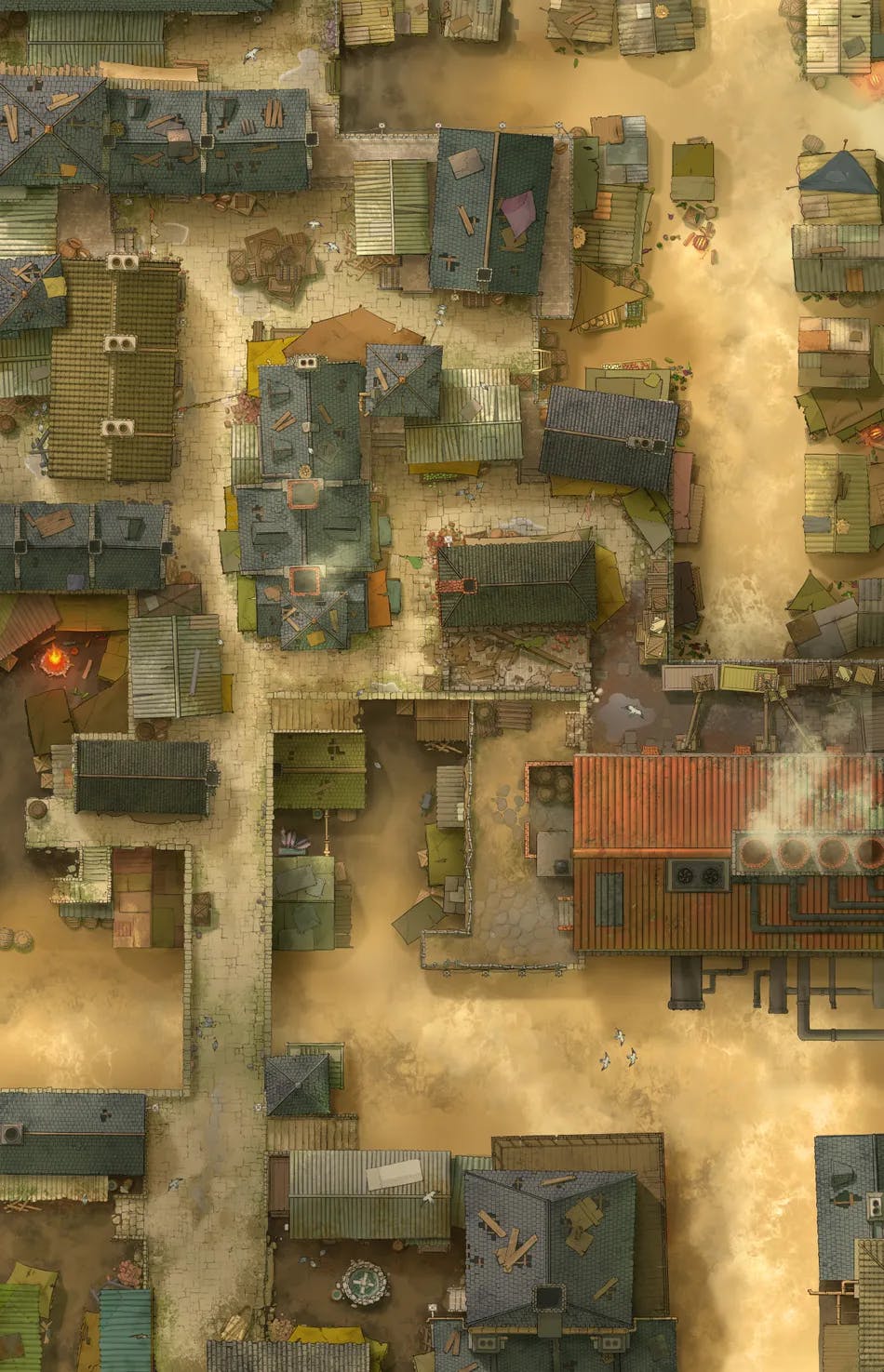 Slum District map, Desert variant thumbnail
