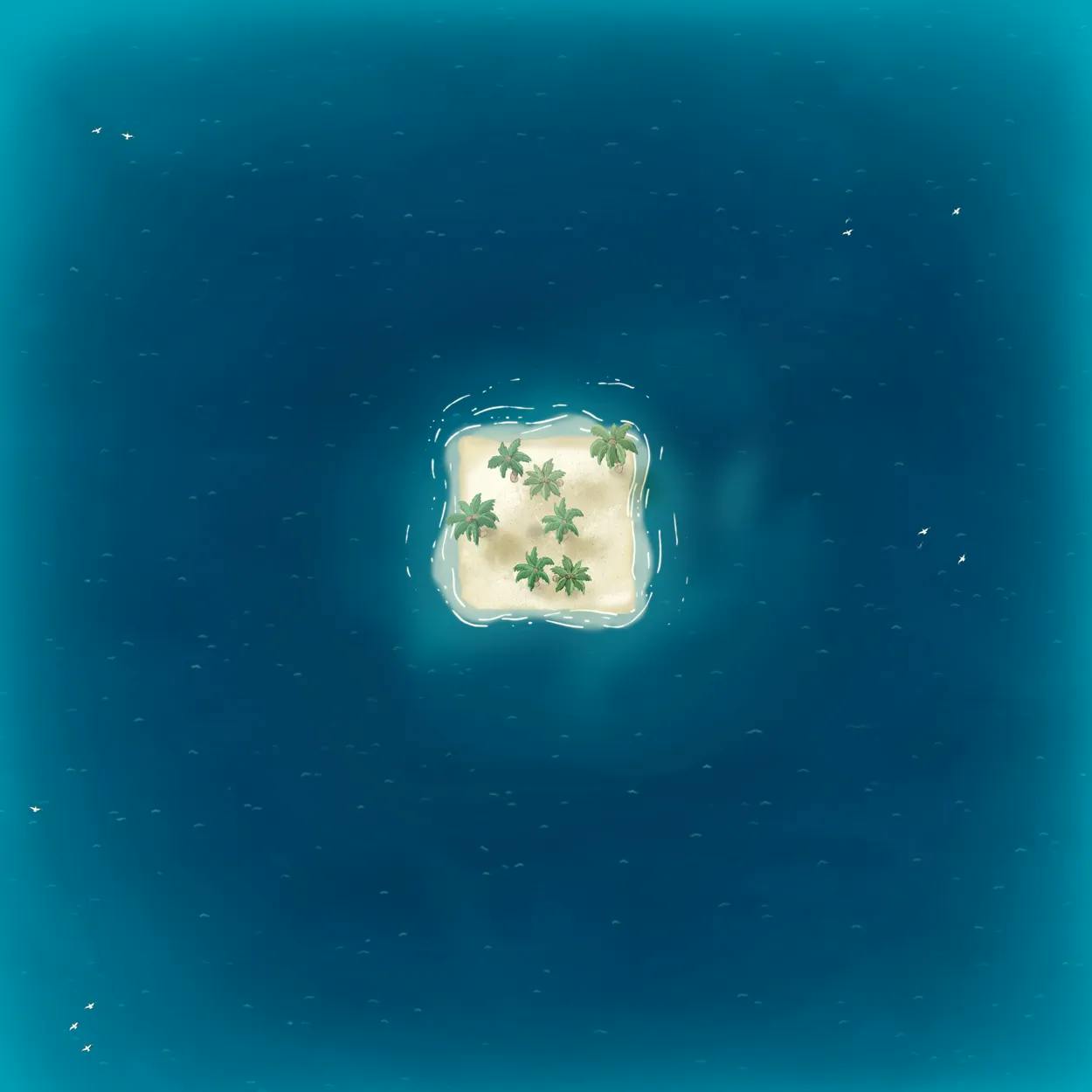 Open Ocean map, Desert Island 10 variant thumbnail