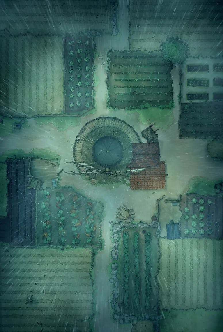 Windmill Farm map, Rain Day variant thumbnail