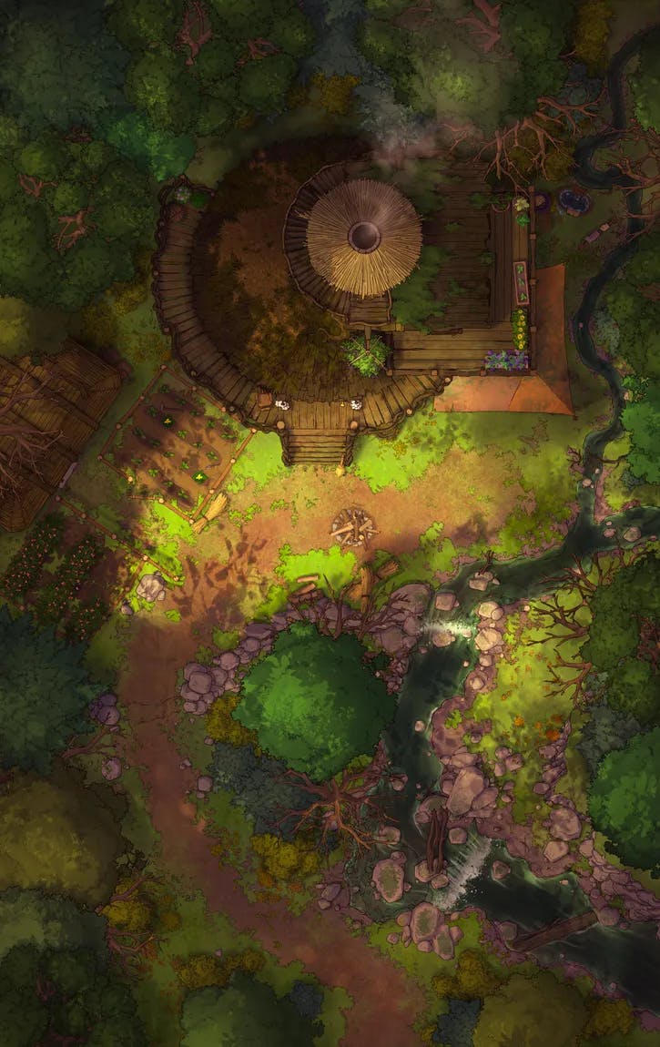 Hidden Witch's Hut map, Normal Hut variant thumbnail