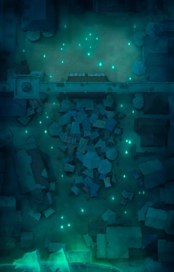City Marketplace map, Ghost Ship Night variant thumbnail