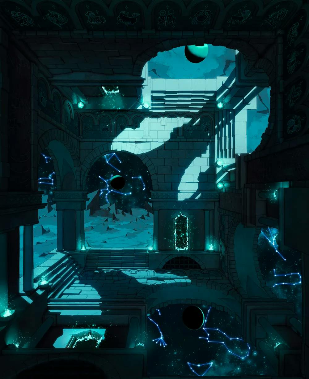 Wizard Prison Pt. 3 map, Blue Moon variant thumbnail