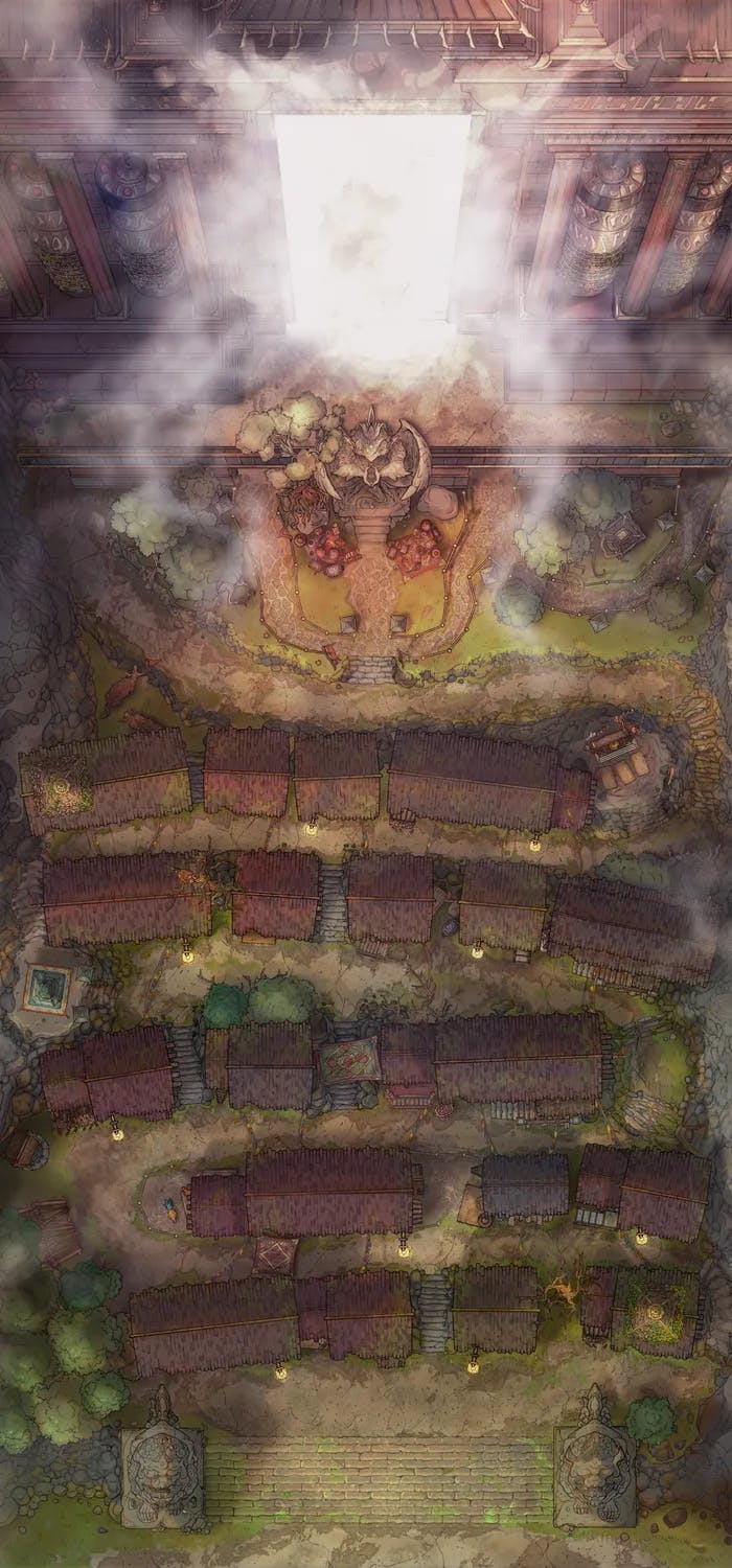 The Forbidden Gates map, Heavenly variant